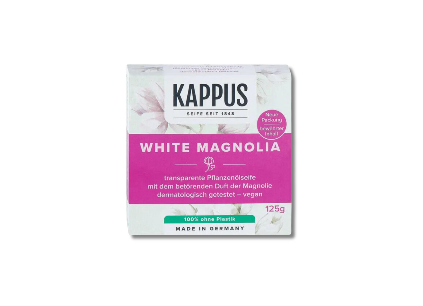 Kappus Seife 125g (drei verschiedene Düfte)(1Stk.1,20€)
