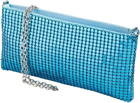 50er Pack cecilia&bens 20er Jahre Clutch | Damen Umhängetasche klein mit Pailletten inkl. Handschlaufe | mini Tasche in 3 Farben(1.Stük.2€)