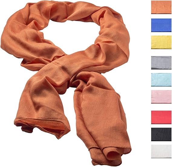 90er Pack cecilia&bens XXL Tücher Uni in 9 verschieden Farben als Set| Schal Accessoire (1Stk.1,50€)