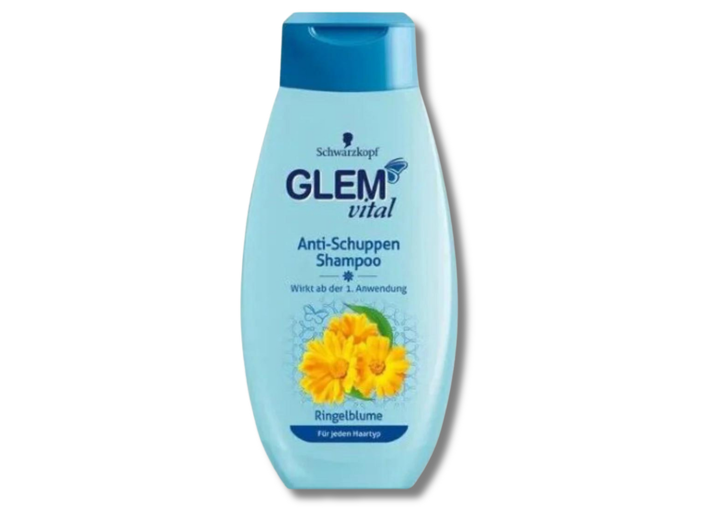66er Pack GLEM Vital Antischuppen Shampoo 350ml (90)(1Stk.1,20€)