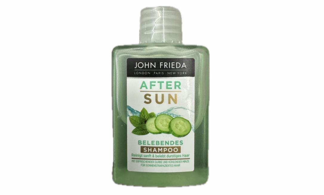 250er Pack John Frieda After Sun Regenerierender Conditioner und Shampoo 50 ml(1Stk.0,60€)