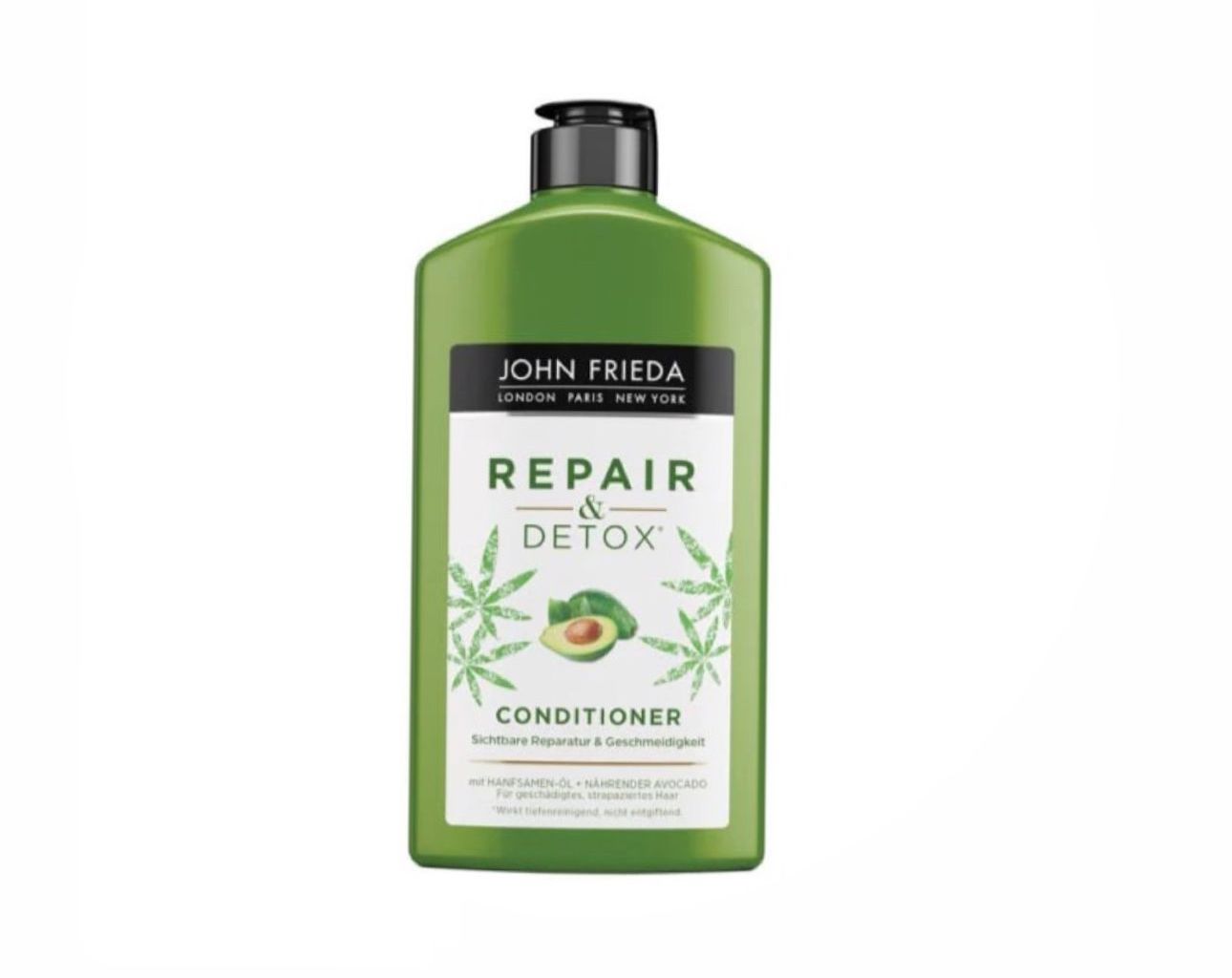 John Frieda Packs Repair & Detox Shampoo Conditioner Masque Peeling 50ml (1Stk. 0,60€),250ml (1Stk. 1,80€)